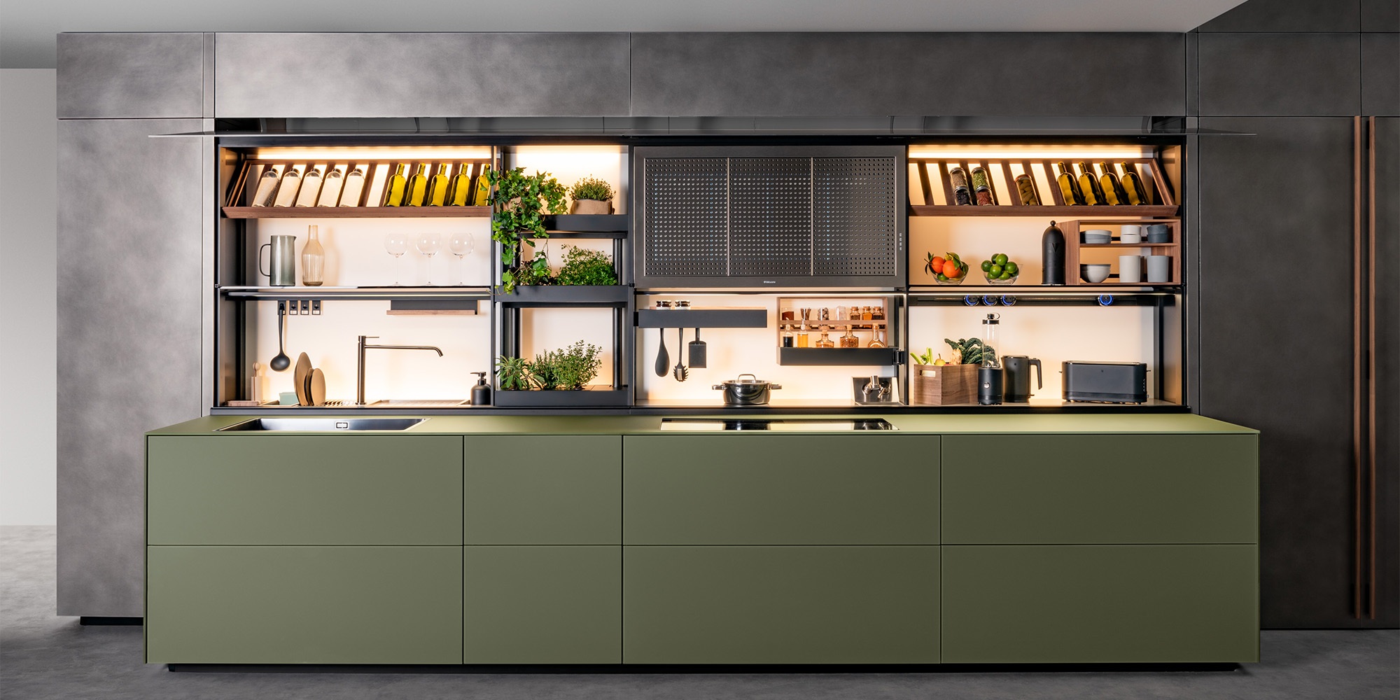 Valcucine New Logica integrated with the architecture 3