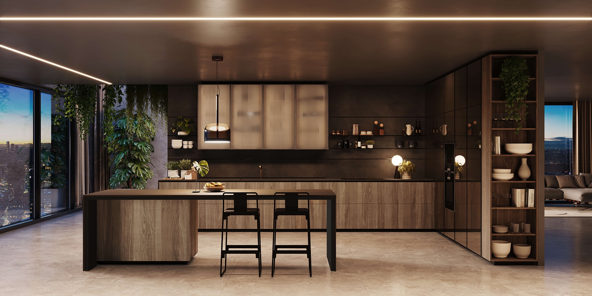 Valcucine Biophilic Forma mentis notturna