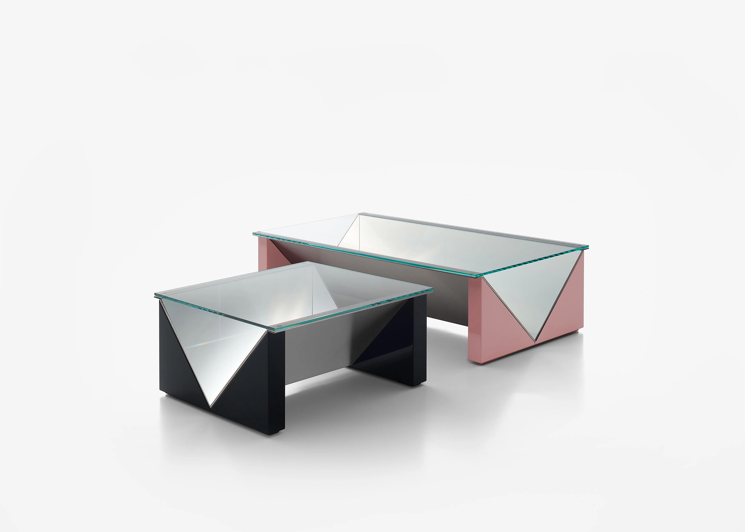 Hero napoleone coffee tables black pink min