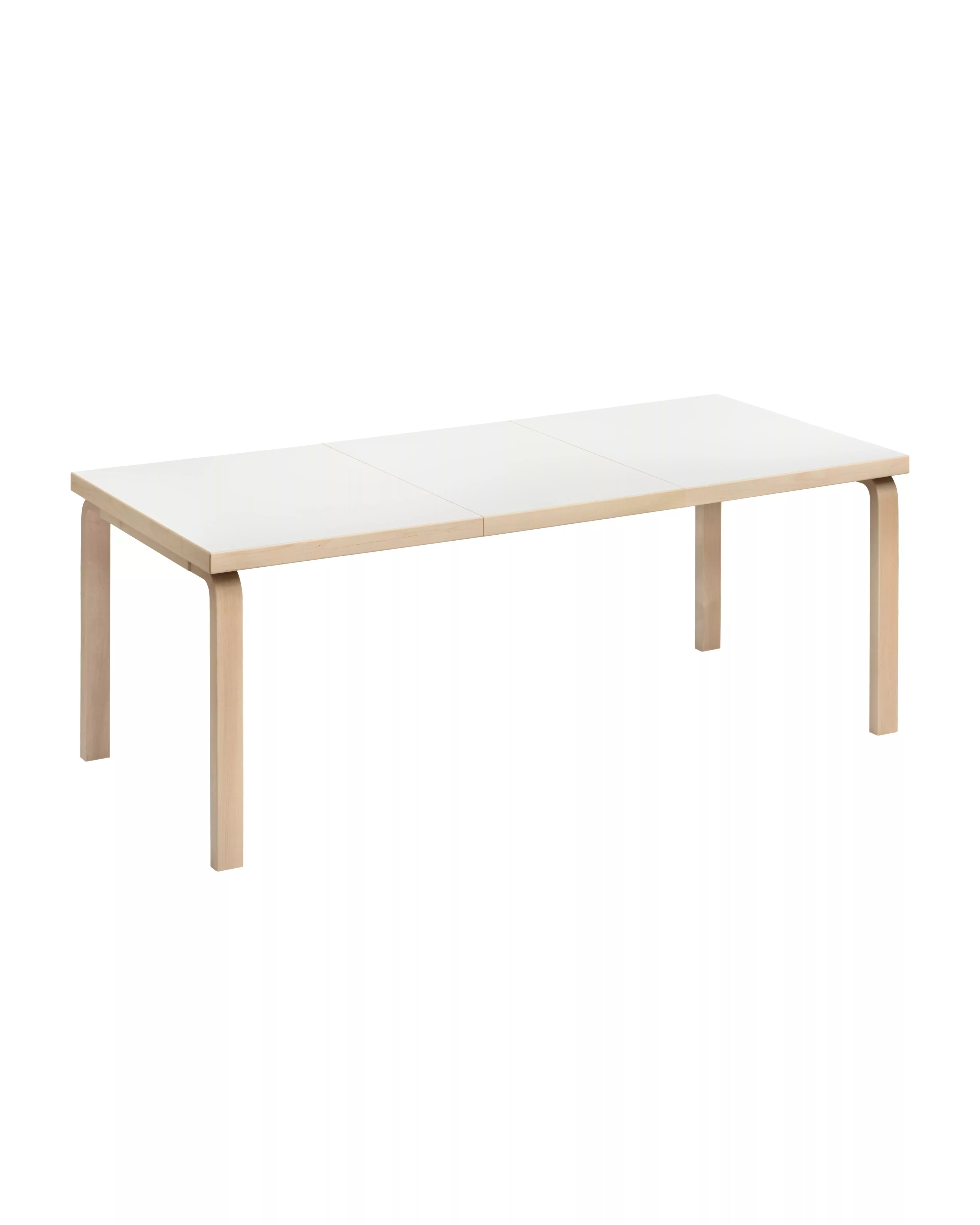 Aalto Table extendable 97 white laminate WEB 1977264