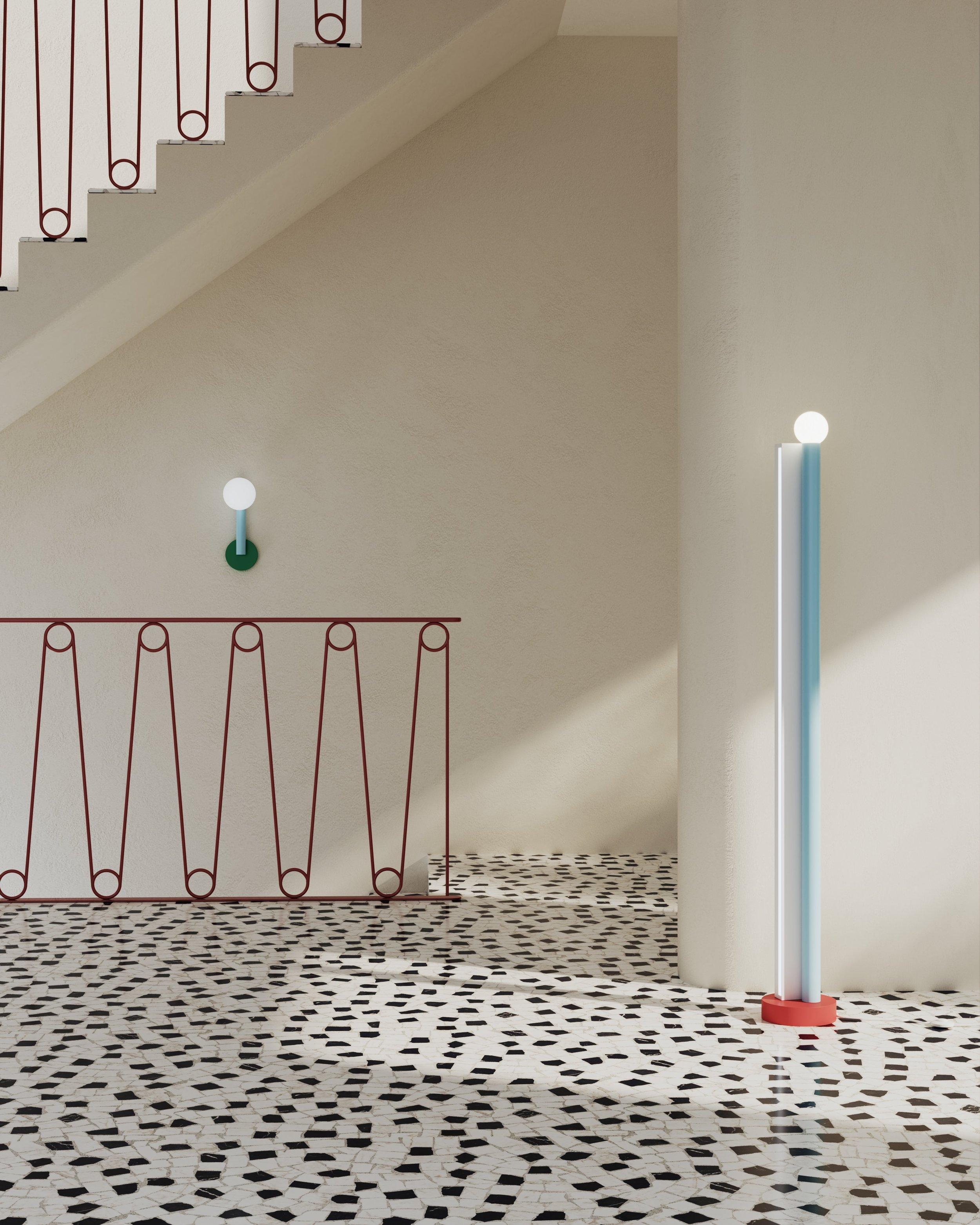 Setup Areti 561 OL F01 intensegreen lightblue white floorlight6