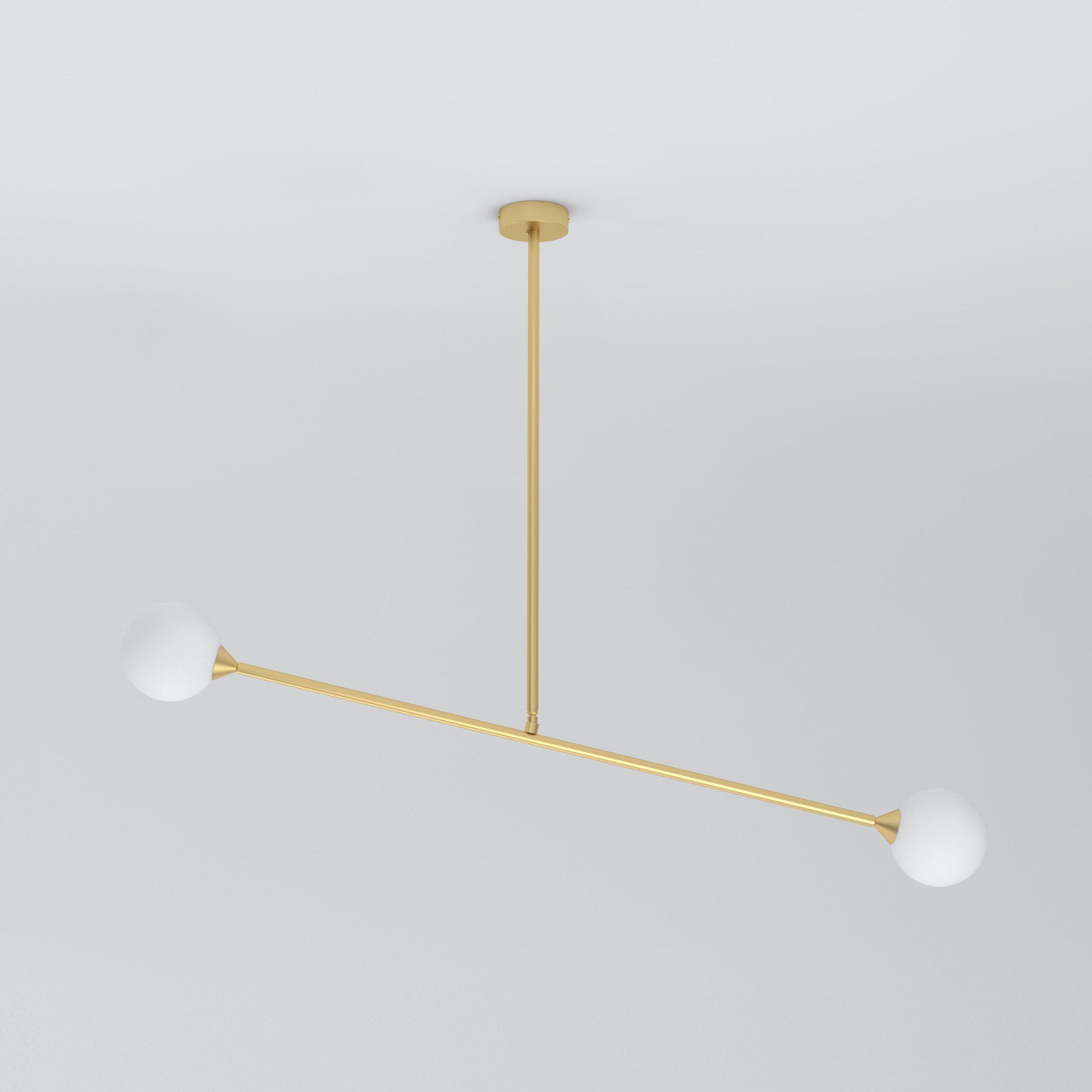Areti Two Spheres pendant light 01 A