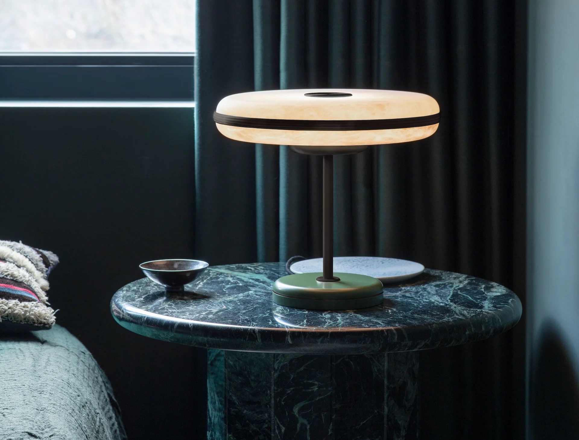 PS Beran Table Lamp Large Dark Bronze Olive 1