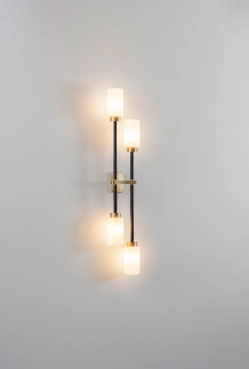 Farol wall double left opal Brushed Brass On 6b897946 3d78 4ad1 8a3a e72d65fd85e8 815x