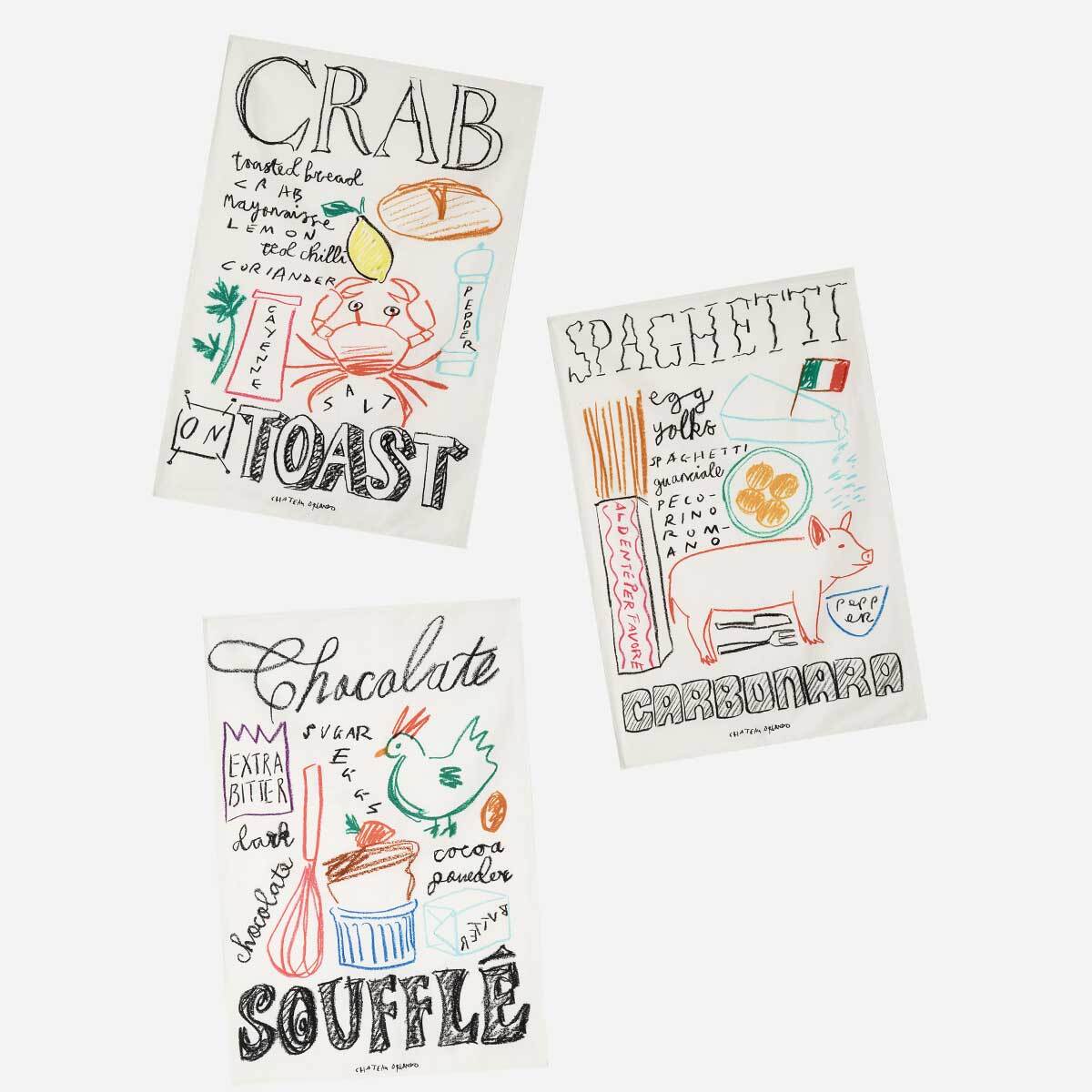 Tea Towel Kit Chateau Orlandox SPOTTI