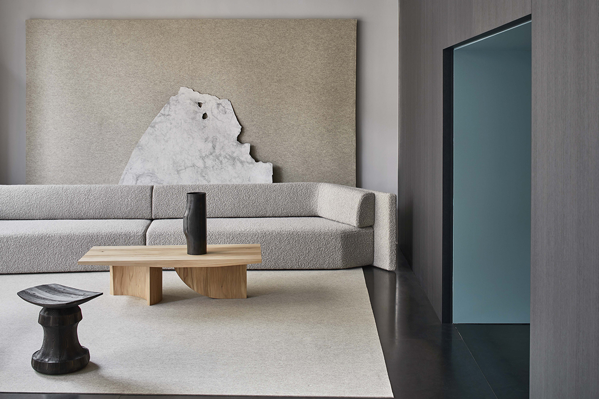 Declourt Collection EKO sofa TEO side table