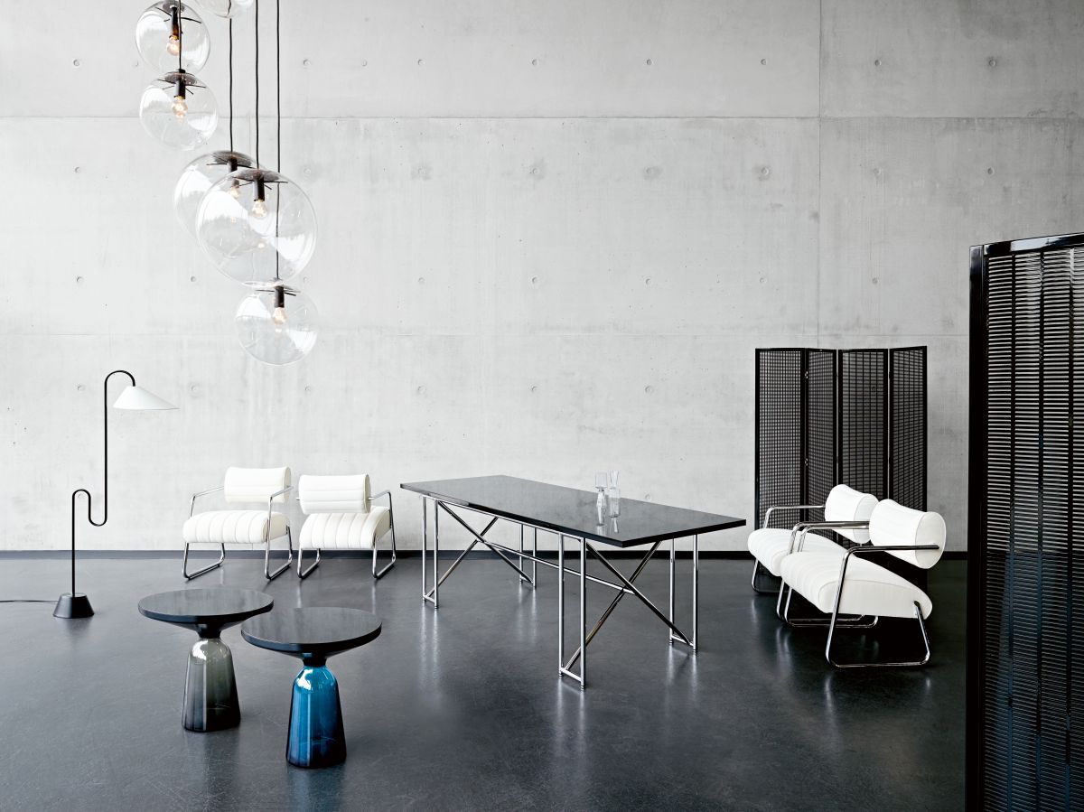 Classi Con roattino floor lamp selene pendant lamp bell side table bonaparte armchair double x table folding screen photo seelen