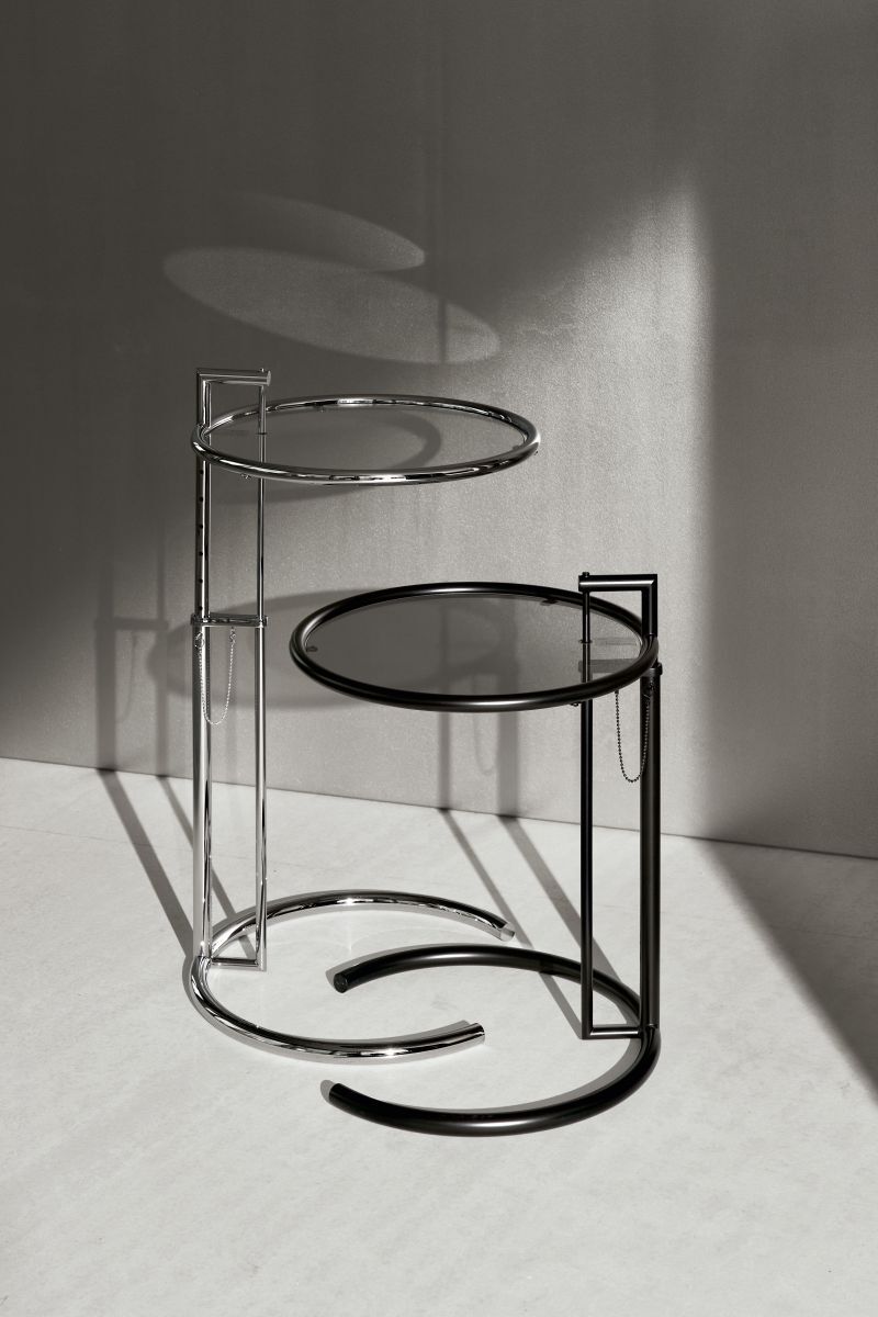 Classi Con adjustable table e1027 adjustable table e1027 black version photo hassos