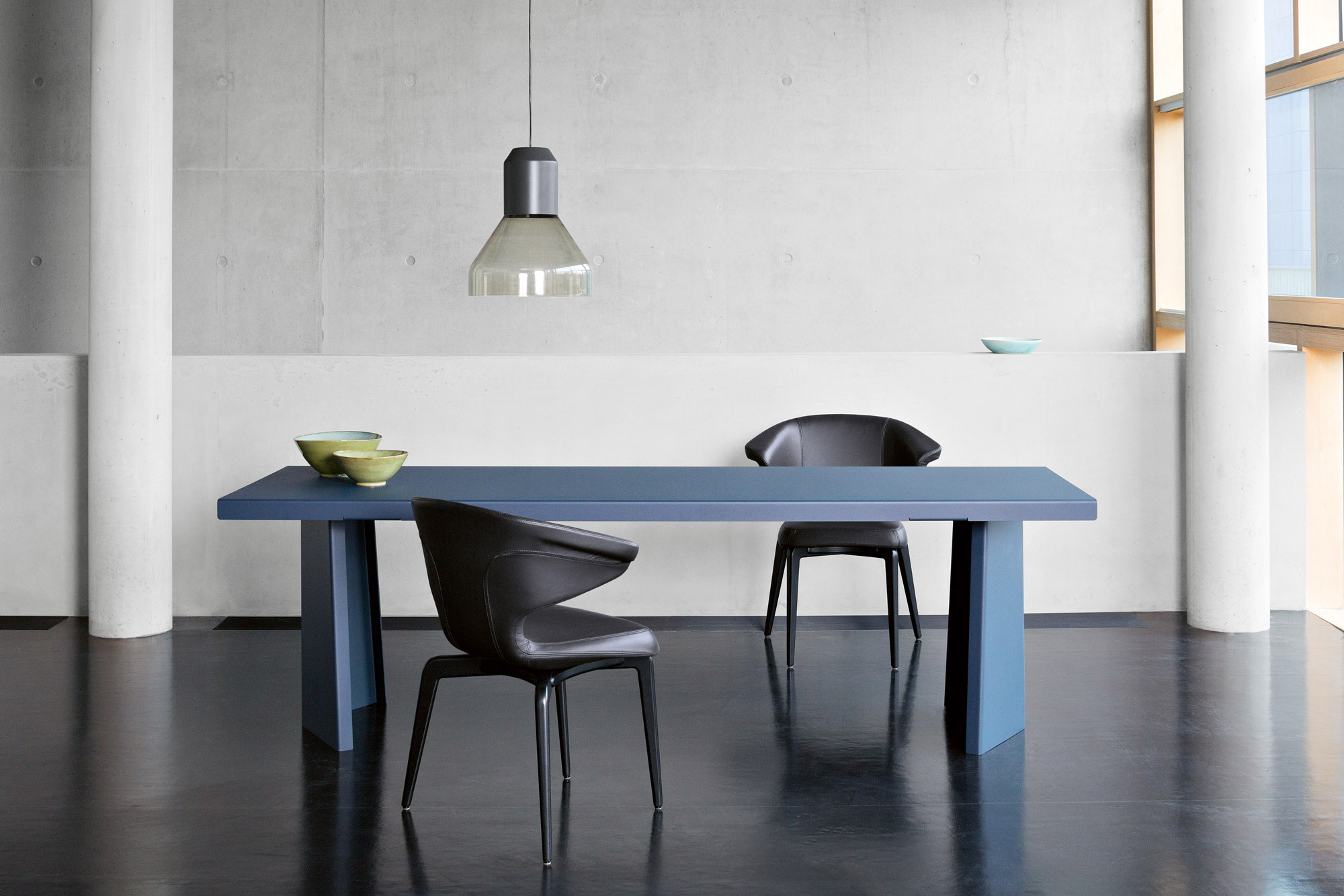 Classi Con pallas table munich armchair bell light pendant lamp photo hassos