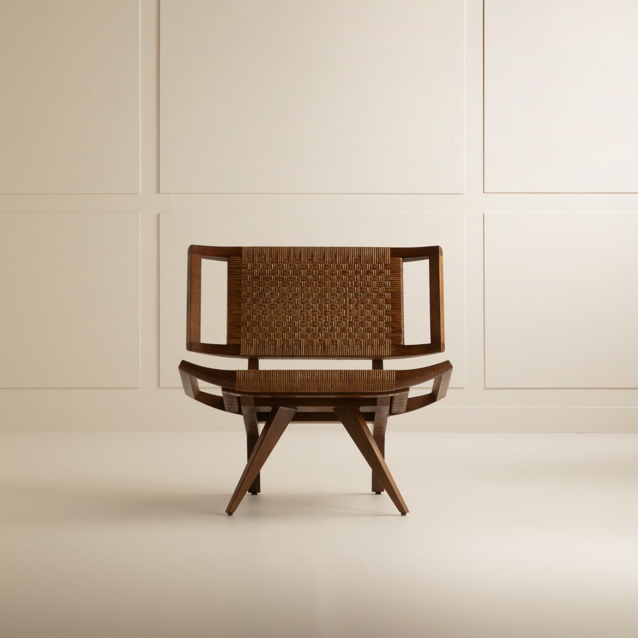 PAUL LASZLO 1950 Arcadia Chair 04 SQUARES Large