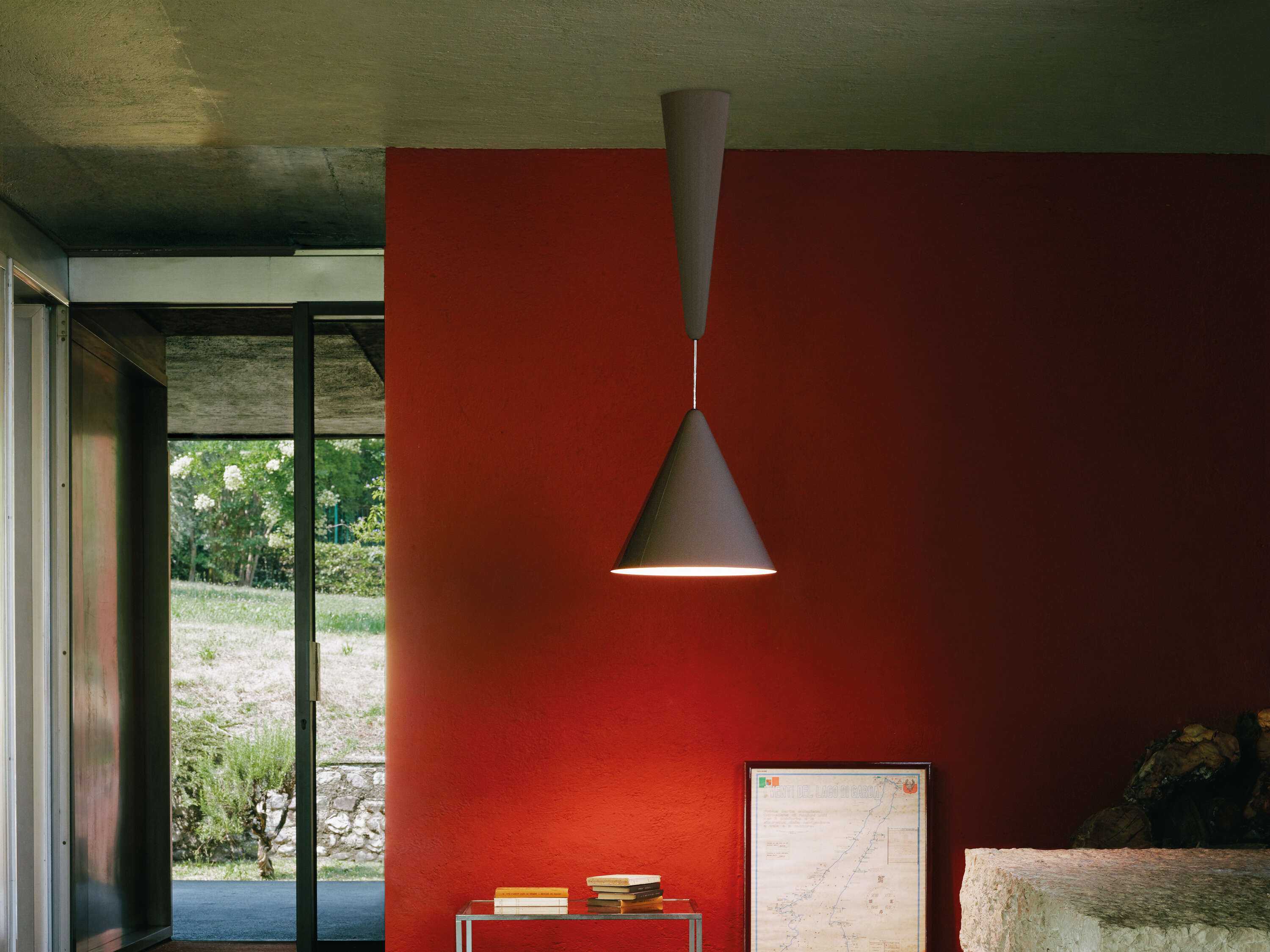 Diabolo beaver brown suspension castiglioni flos 01