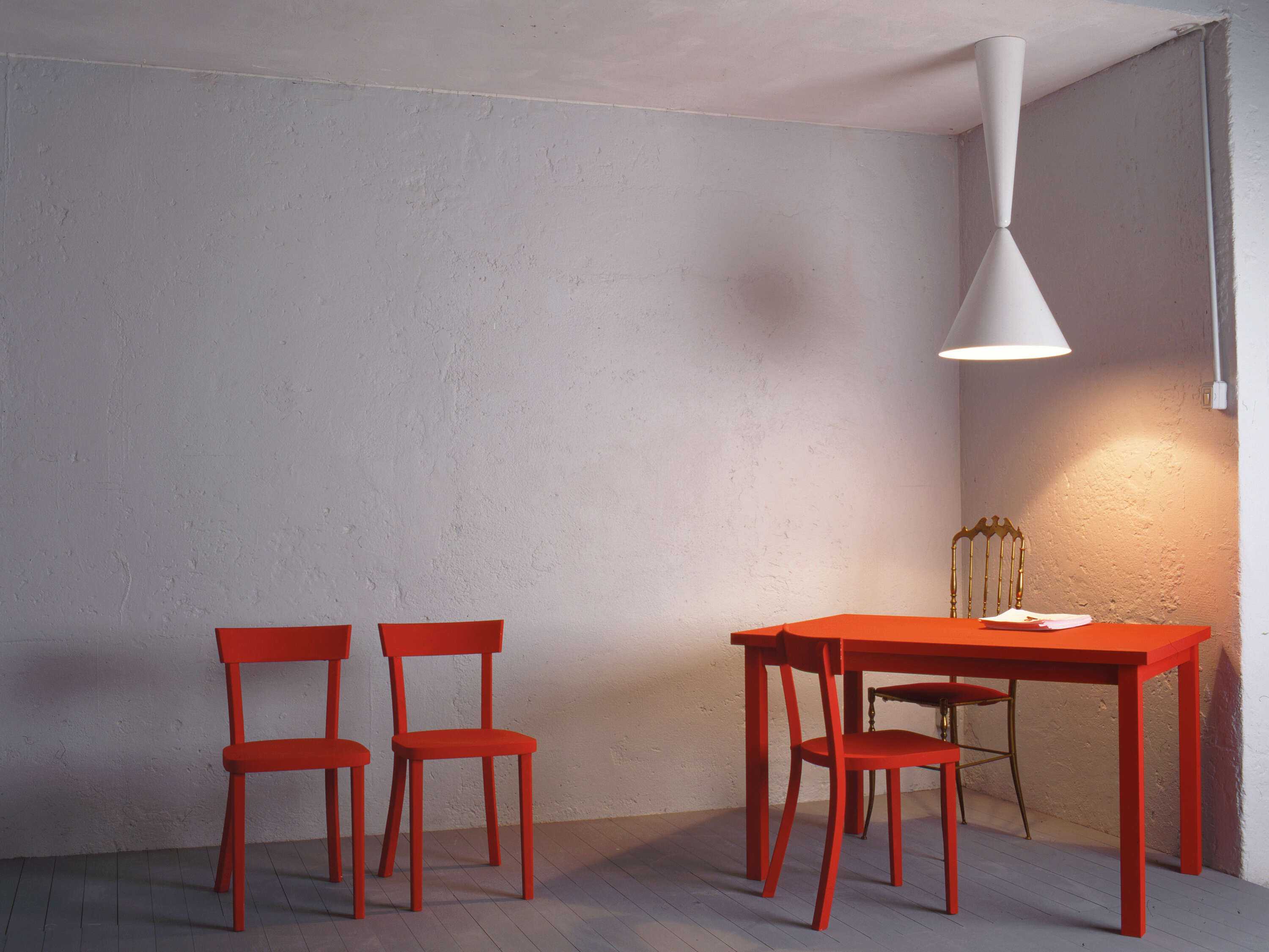 Diabolo white suspension castiglioni flos 01