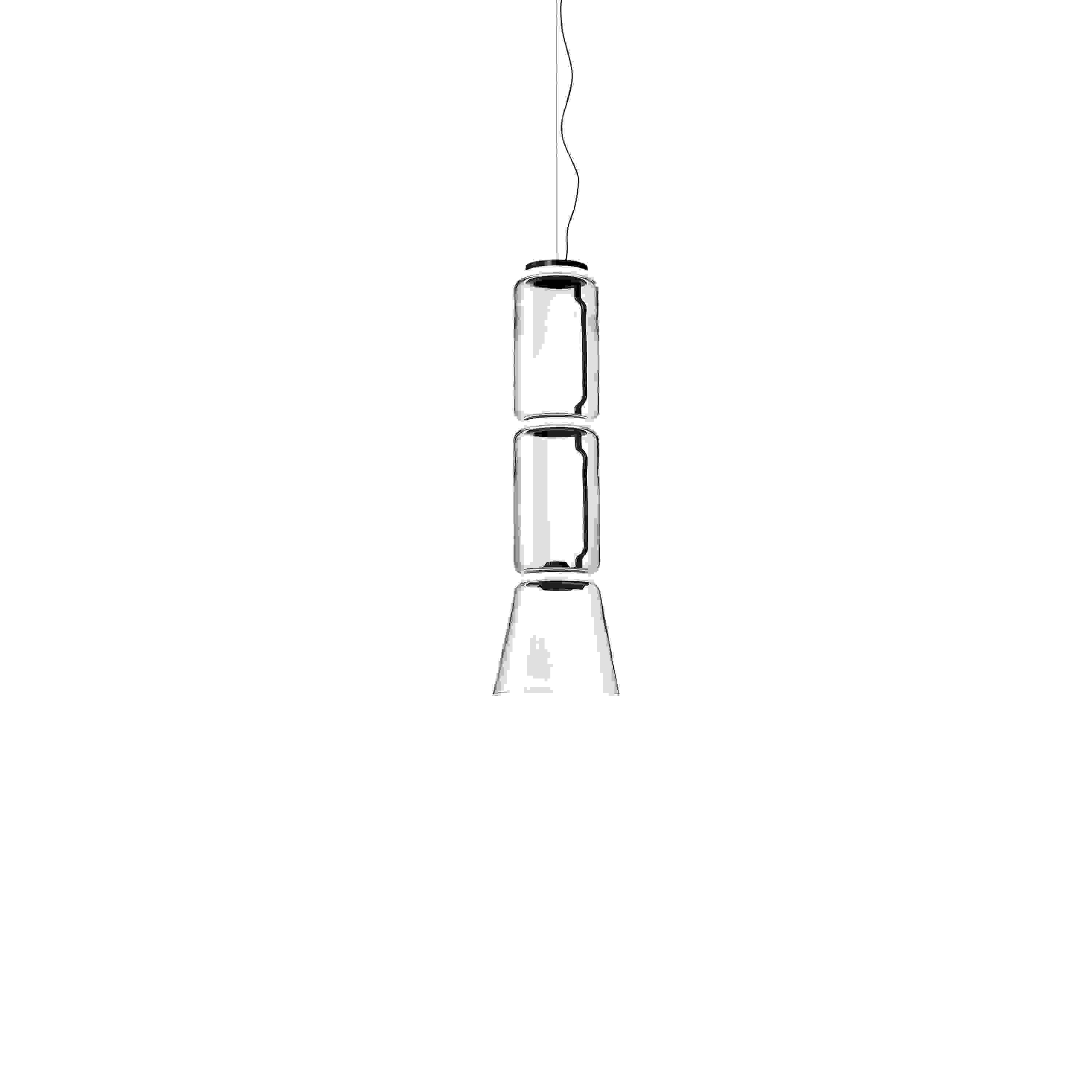 Noctambule 2 low cylinders cone suspension grcic flos F0270000 product still life big