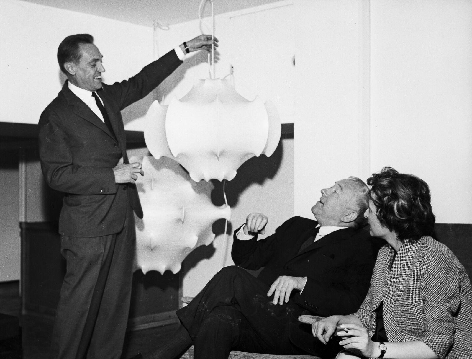 Designers a and pg castiglioni flos 04