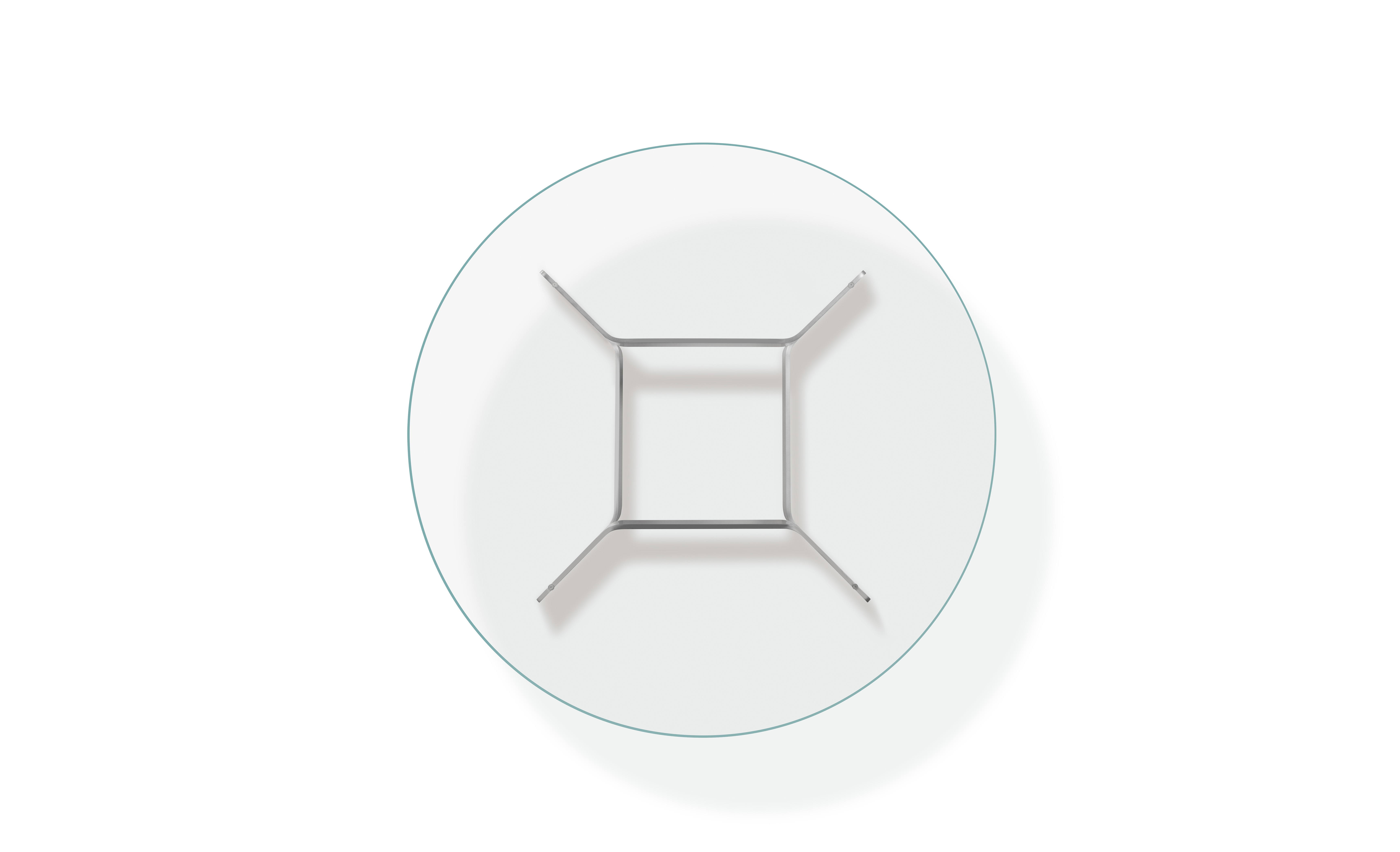 Jg 6558 glass round brushedaluminium v5