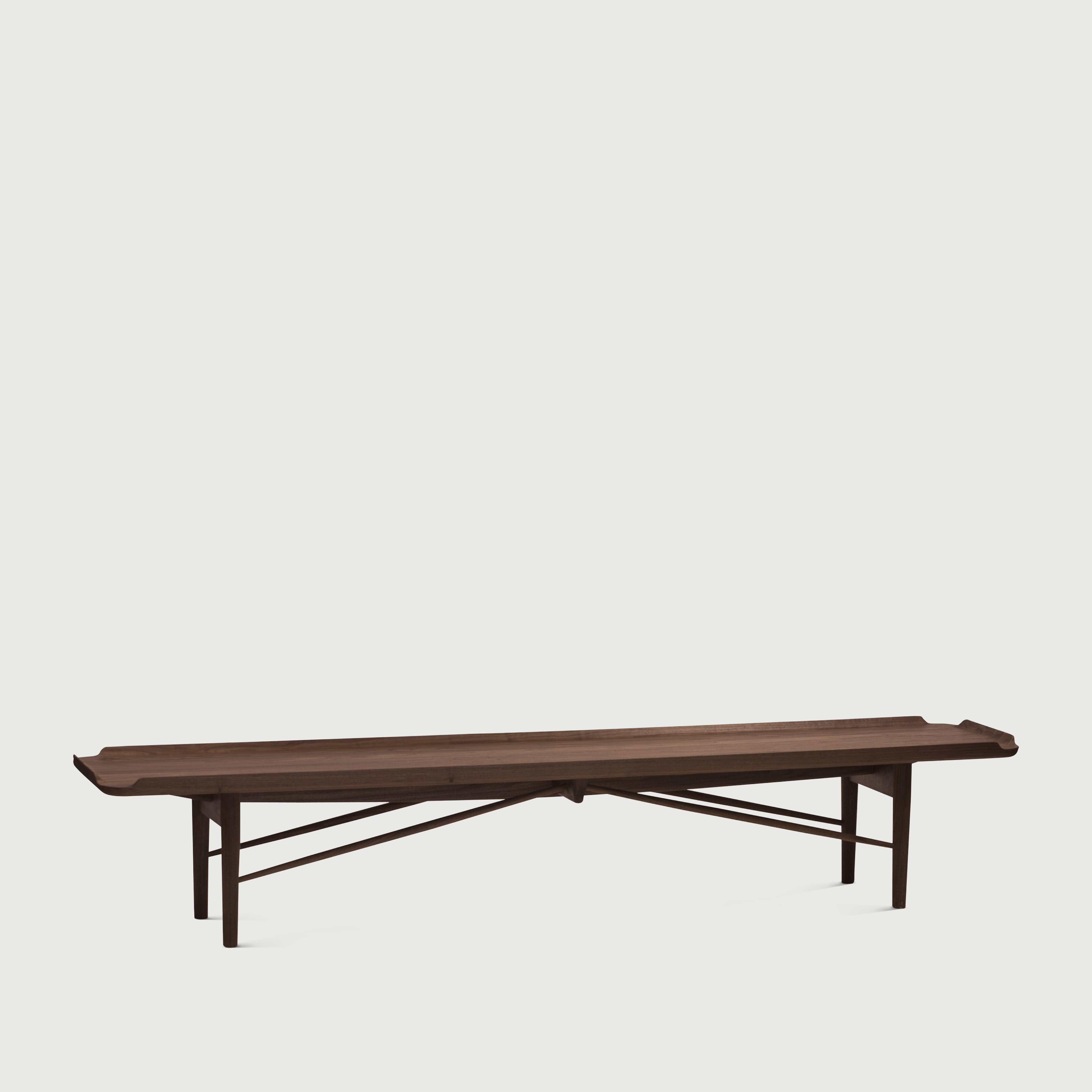 Cocktail bench walnut 01
