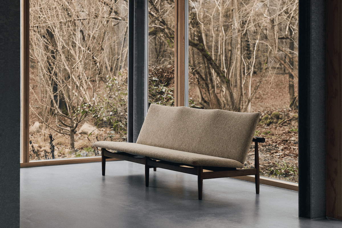 Japan sofa nalia 270 sahco 2025 launch campaign image furniture photography by elisabeth heltoft