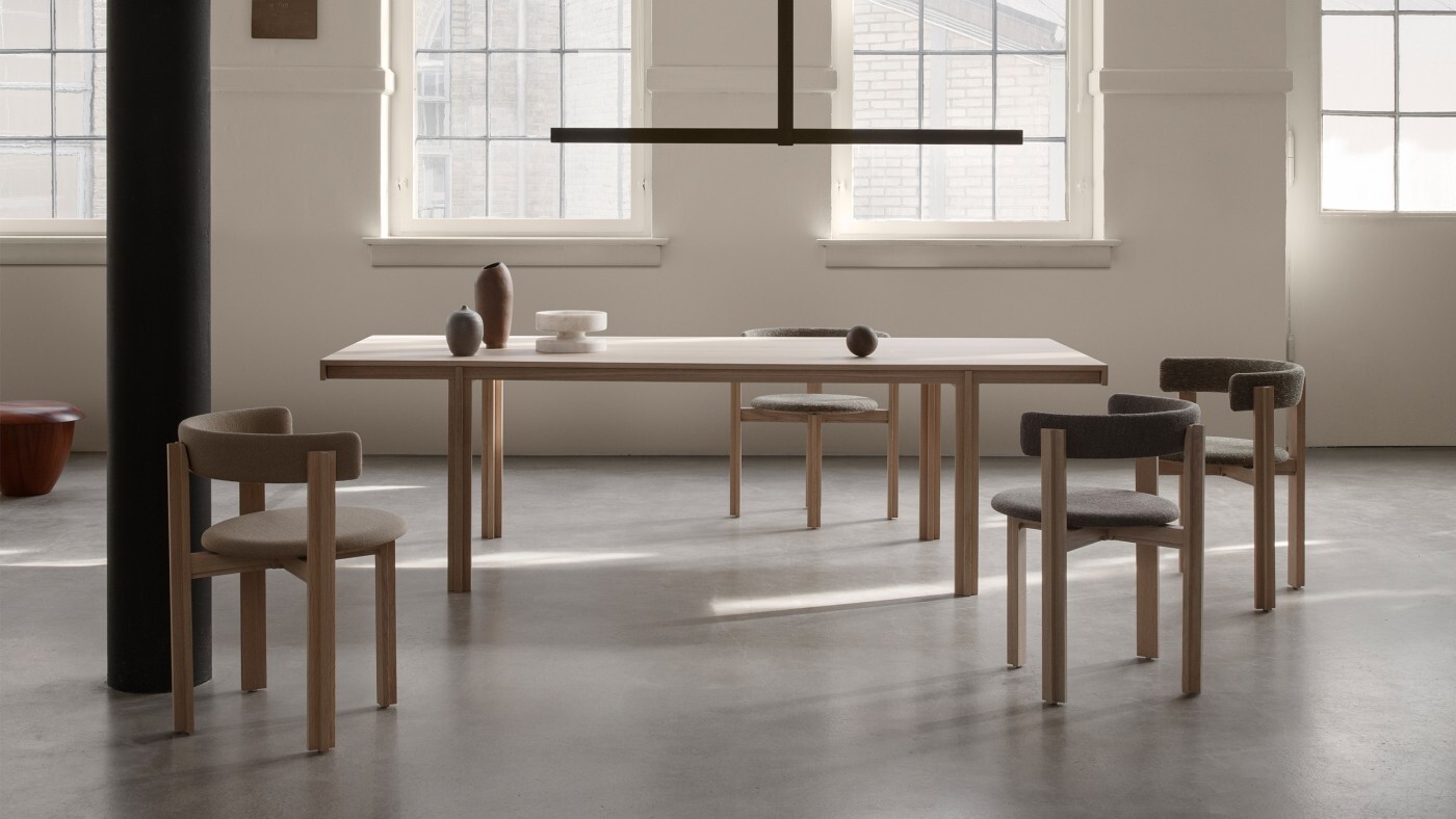 Principal dining table and chair full page