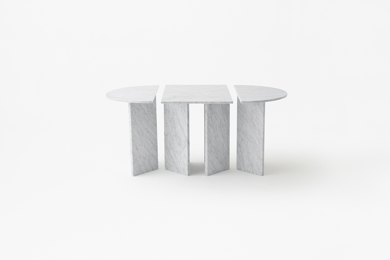 Split modular table system Nendo 2 1207
