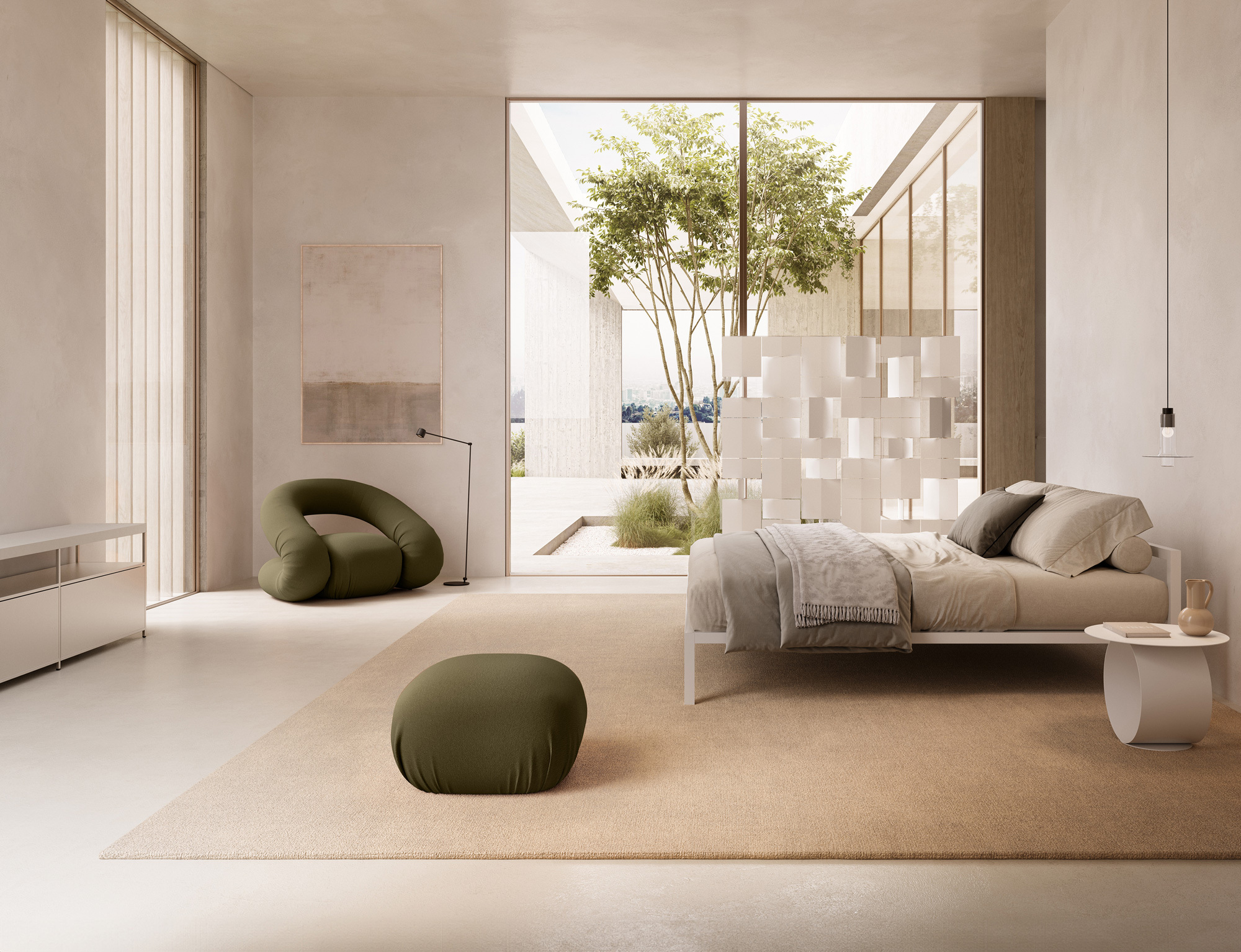 Aluminium bed divideit minima sideboard metodo peggy lifestyle 24 mdfitalia 01