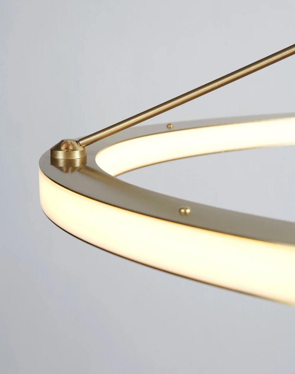 Halo Pendant Roll Hill 0005 Oval Brass