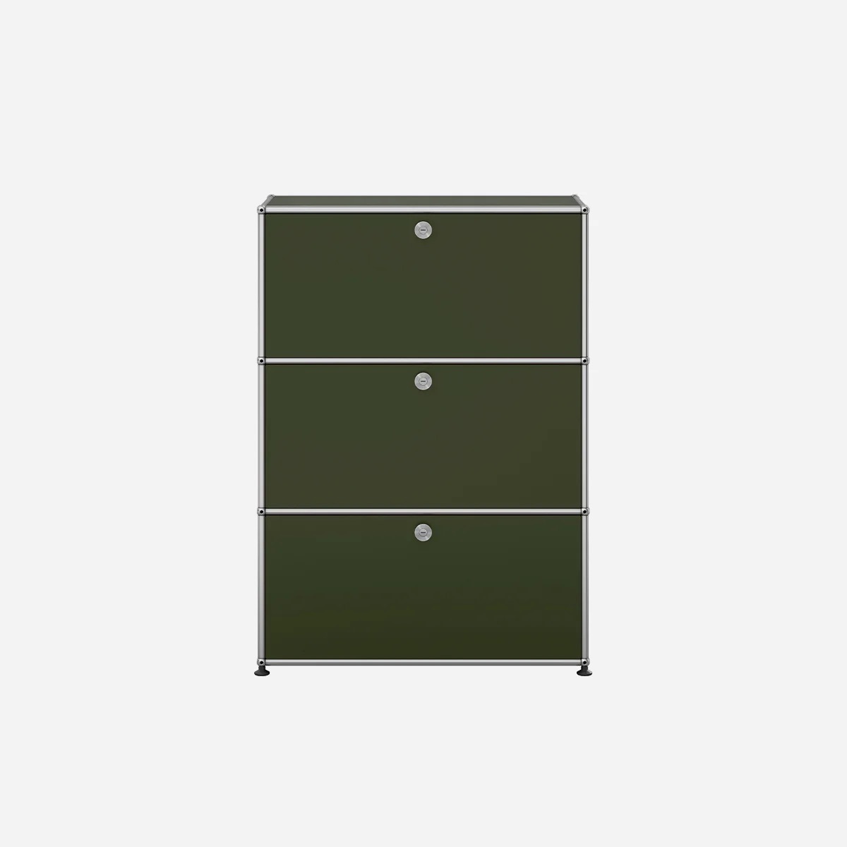 Usm olive green highboard still