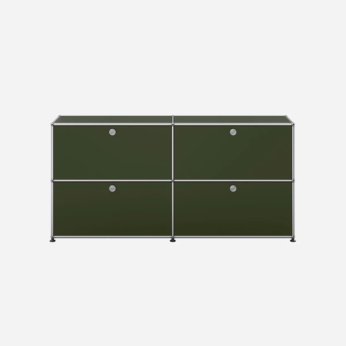 Usm olive green sideboard still
