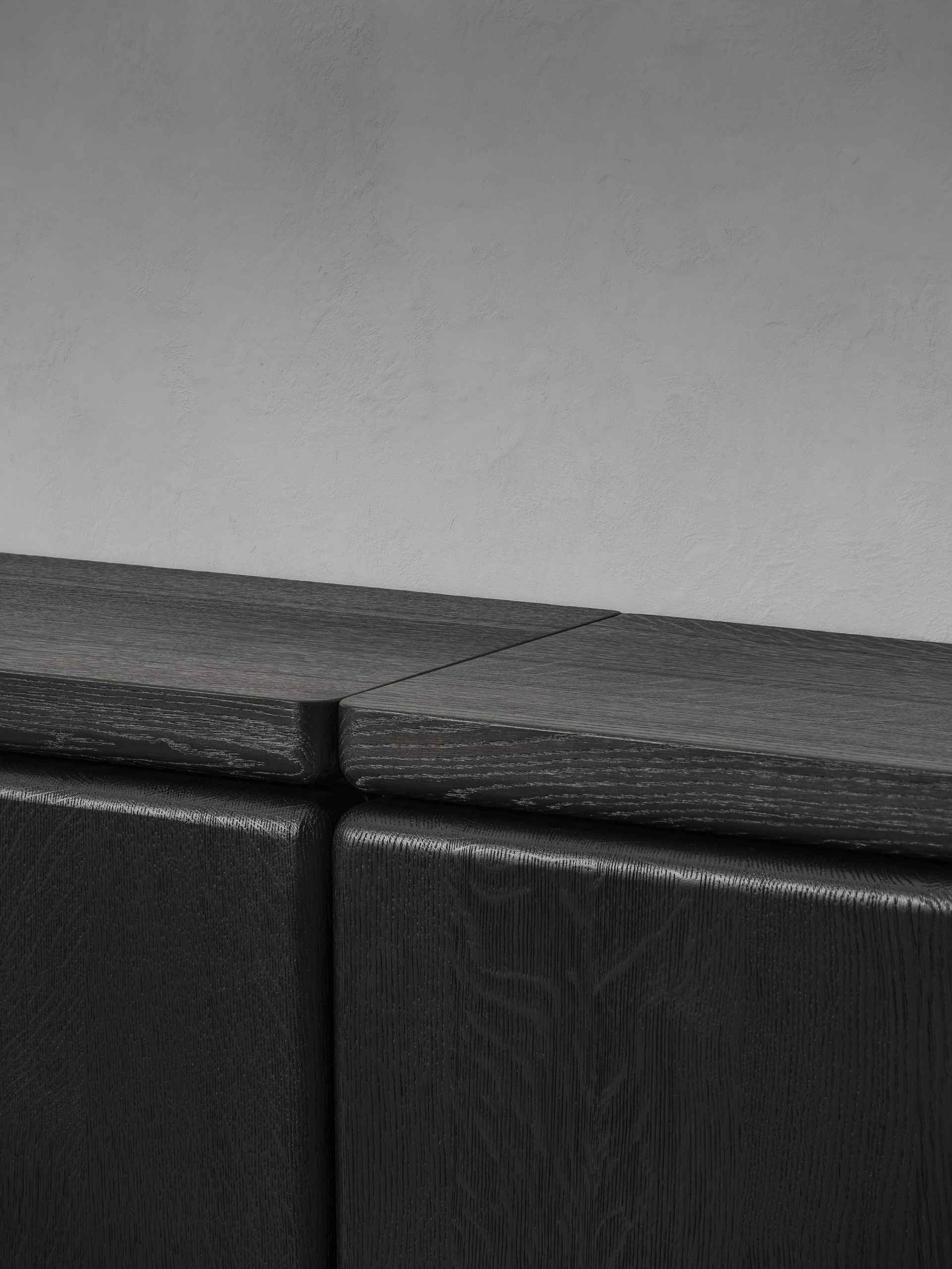 Van Rossum Kast sideboard oak black pepper brushed 1 scaled