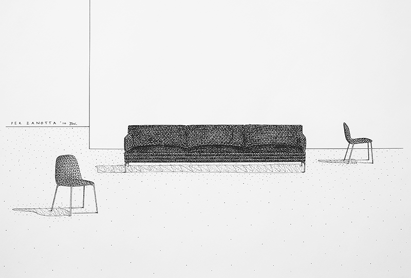 Zanotta 1330 william plus 3